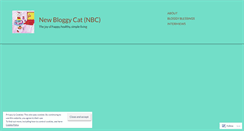 Desktop Screenshot of newbloggycat.com